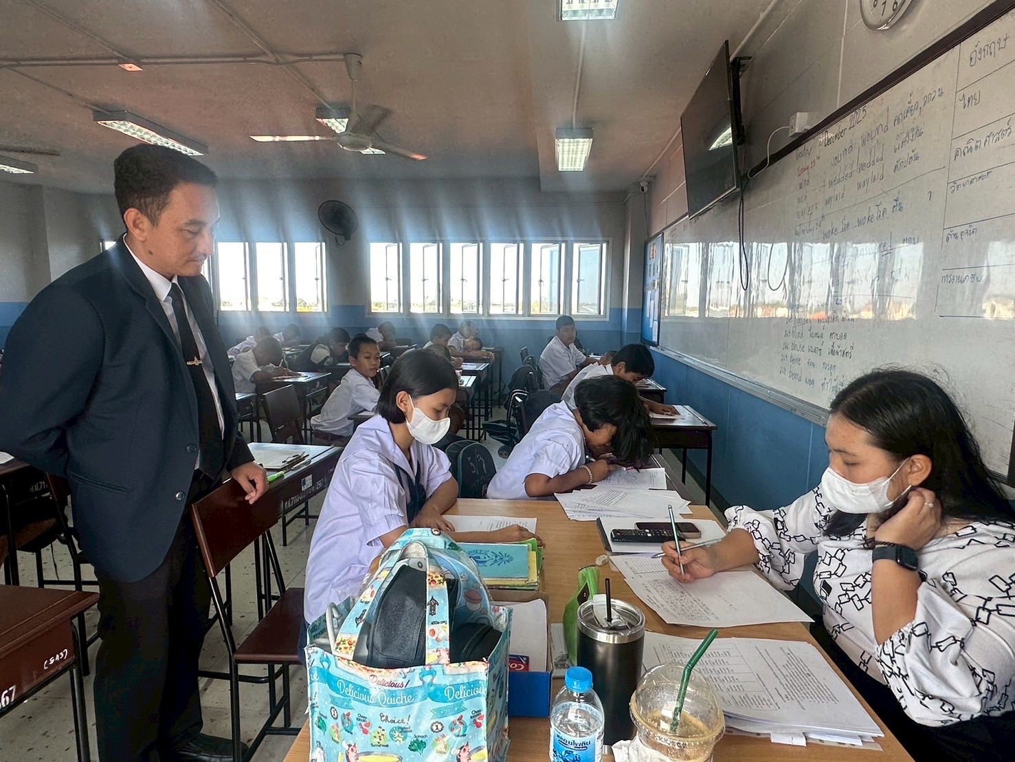 การคัดกรองความสามารถในการอ่านและการเขียนของนักเรียน ชั้นประถมศึกษาปีที่ 1-6 ภาคเรียนที่ 2 ปีการศึกษา 2568