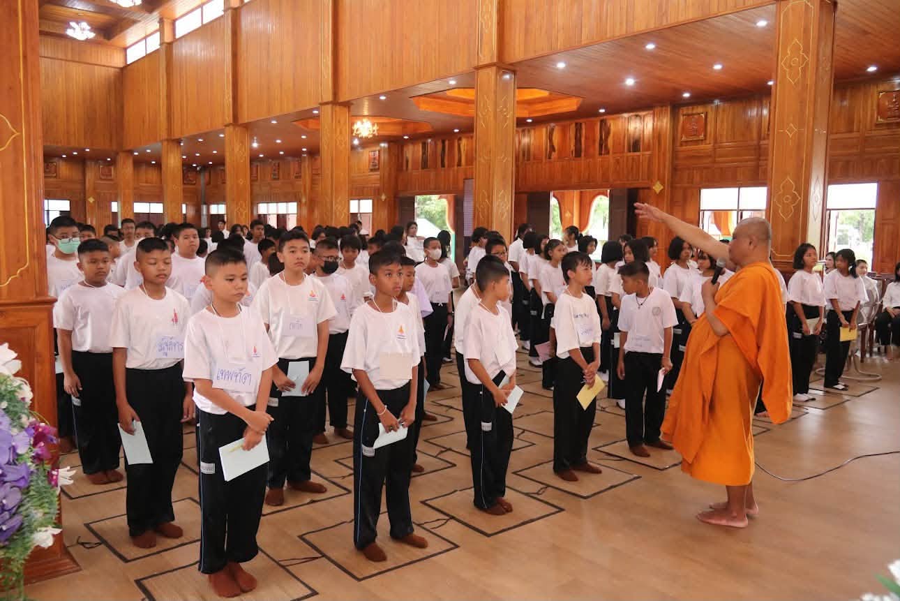 โครงการอบรมคุณธรรมค่ายพุทธบุตร ปีการศึกษา 2569